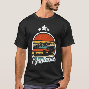 Retro Camper Van Travel Vacation Vintag Reisender T-Shirt