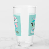 Retro Camping Caravan Zent Niedlich Glas (Links)