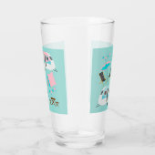 Retro Camping Caravan Zent Niedlich Glas (Rechts)