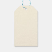 Retro-Camping-Dankeschön-Tags Geschenkanhänger (Rückseite)