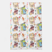 Retro-Camping Geschirrtuch (Vertikal)