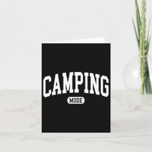 Retro Camping Mode Camper Wandern Lover Camping Cr Karte