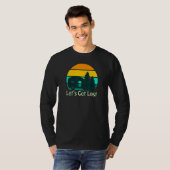 Retro Camping Road Trip T-Shirt (Vorne ganz)