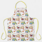 Retro-Camping Schürze (Vorderseite)