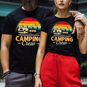 Retro-Camping-Shirt, Familienanpassung T-Shirt