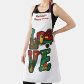 Retro Camping Theme LIEBE Camping Schürze (InSitu)