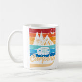 Retro Camping Vibes Kaffeetasse (Links)