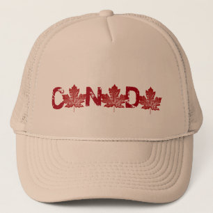 Retro Canada Souvenir Cap Canada Maple Leaf Caps Truckerkappe