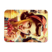 Retro Candy Girls Magnet (Horizontal)