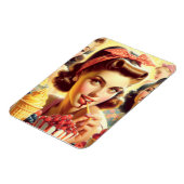 Retro Candy Girls Magnet (Linke Seite)
