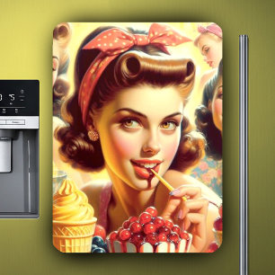 Retro Candy Girls Magnet