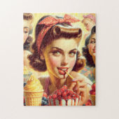Retro Candy Girls Puzzle (Vertikal)