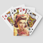 Retro Candy Girls Spielkarten (Rückseite)