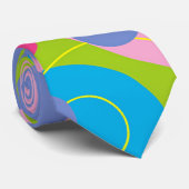 Retro Candy Pink Tie Krawatte (Gerollt)