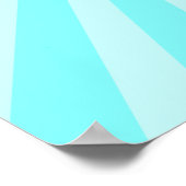 Retro Candy Store Pastel Lollipops Grafikdesign Poster (Ecke)