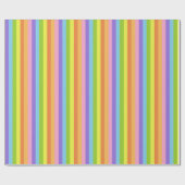 Retro Candy Stripe Geschenkpapier (Flach)