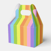 Retro Candy Stripe Geschenkschachtel (Rückseite)