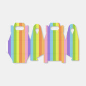 Retro Candy Stripe Geschenkschachtel (Ungefaltet)