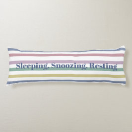 Retro Candy Stripes Seitenschläferkissen