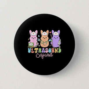 Retro Candy Ultrasound Squad Oaster Bunnies Sonogr Button