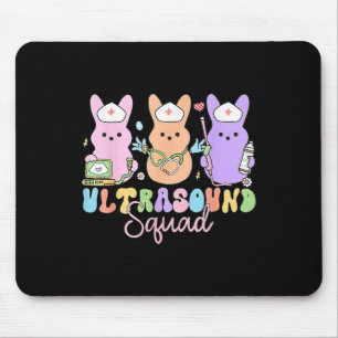 Retro Candy Ultrasound Squad Oaster Bunnies Sonogr Mousepad