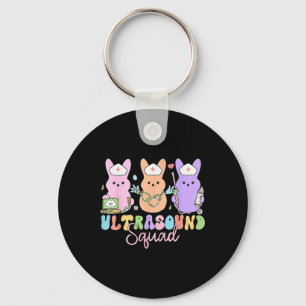 Retro Candy Ultrasound Squad Oaster Bunnies Sonogr Schlüsselanhänger