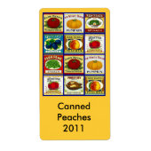 Retro Canning Jar Labels Label Docking Goods Canne (Vorne)