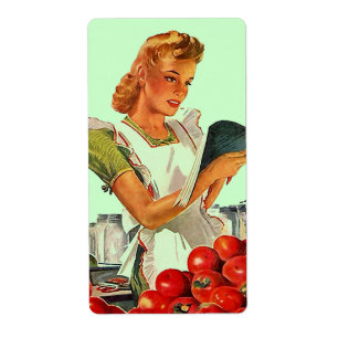 Retro Canning Jar Labels Label Docking Goods Canne