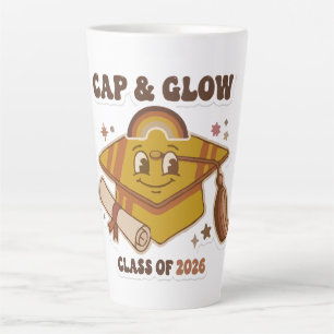 Retro Cap & Glow Abschlussklasse 2026 Milchtasse