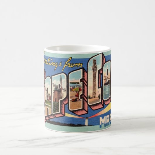 Retro Cape Cod Coffee Tasse (Mittel)
