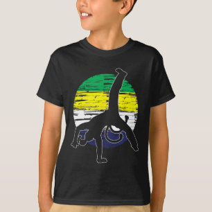 Retro Capoeira - Kampfsportliebhaber Kickboxen Dan T-Shirt