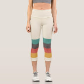 Retro Capri Leggings (Vorderseite)