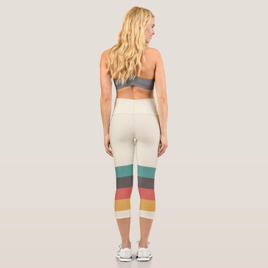 Retro Capri Leggings (Rückseite)
