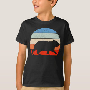 Retro-Capybara-Liebhaber Vintage-Zoo-Tier T-Shirt