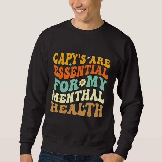 Retro Capybaras Capibara Rodent Capybara Capys are Sweatshirt (Vorderseite)