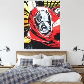 Retro Car Headlight Burst in Pop Art Style Leinwanddruck (Insitu (Schlafzimmer))