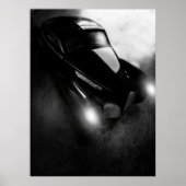 Retro Car Poster (Vorne)