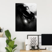 Retro Car Poster (Heimbüro)