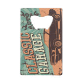 Retro Car rostfreier Stahl Flaschenöffner (Rückseite)