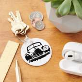 Retro Car Schlüsselanhänger