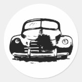 Retro Car Stickers (Vorderseite)