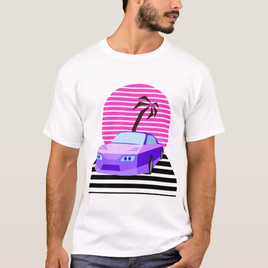 Retro Car T-Shirt (Vorderseite)