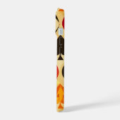 Retro-Card-Anzug iPhone 15 Hülle (Linke Seite)