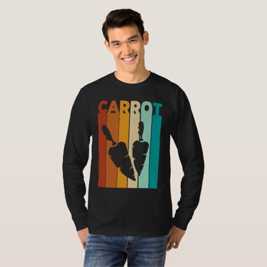 Retro Carrot T-Shirt (Vorne ganz)