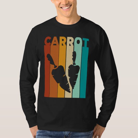 Retro Carrot T-Shirt (Vorderseite)