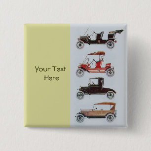 RETRO-CARS 2 - Auto-Reparaturautomobil, gelb Button