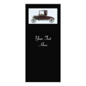 RETRO CARS 2 - Auto-Reparaturwagen Werbekarte (Hinten)