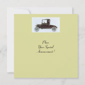 RETRO CARS 2 AUTO RESTORATION Gelb braun Ankündigung (Rückseite)