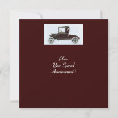 RETRO CARS 2 , AUTO-WIEDERHERSTELLUNG , blau-braun Ankündigung (Rückseite)