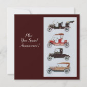 RETRO CARS 2 , AUTO-WIEDERHERSTELLUNG , blau-braun Ankündigung (Vorderseite)